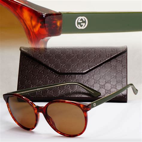 New GUCCI GG 3722/S HNZHA 55mm Tortoise Oversized 